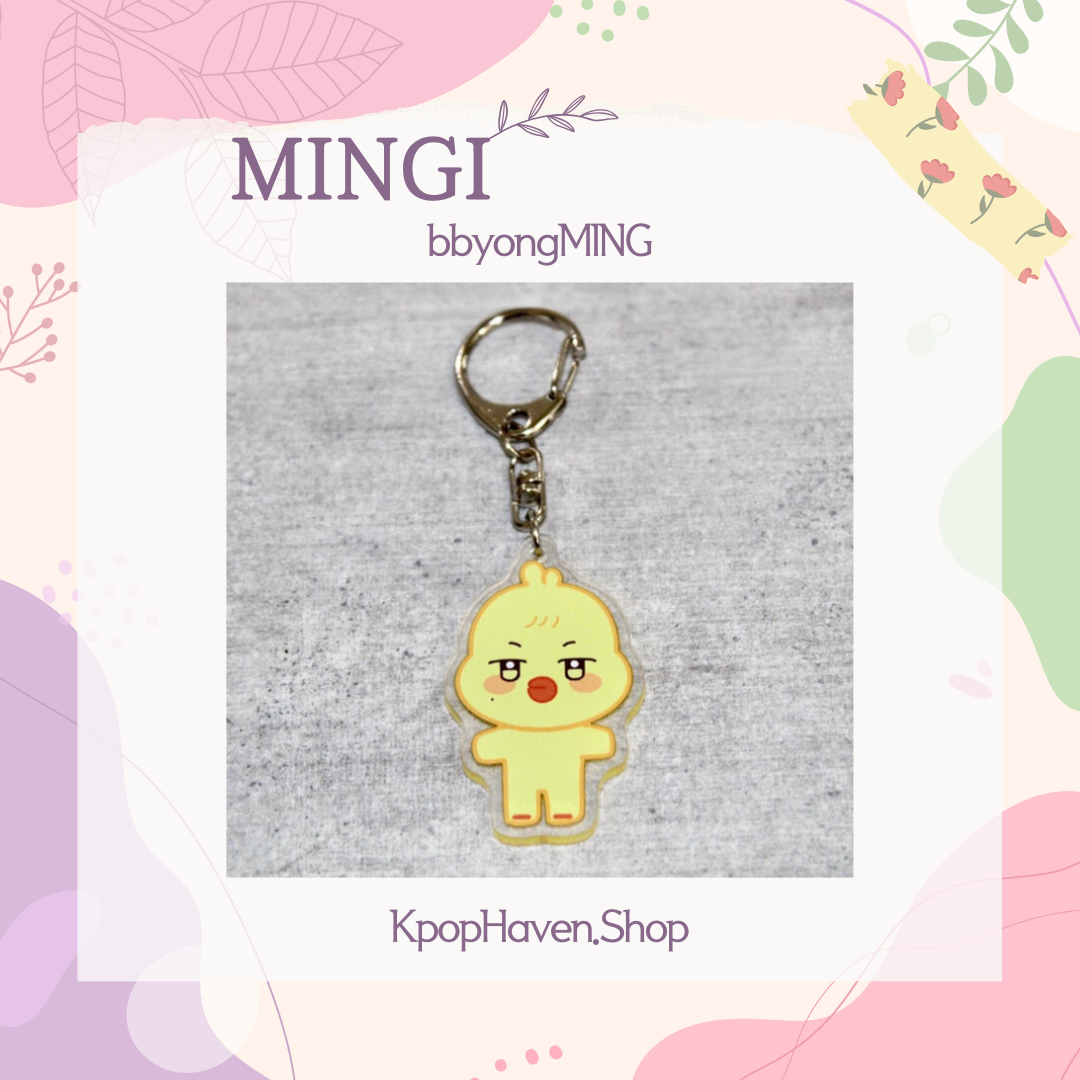 ATEEZ Aniteez Keychains, Acrylic