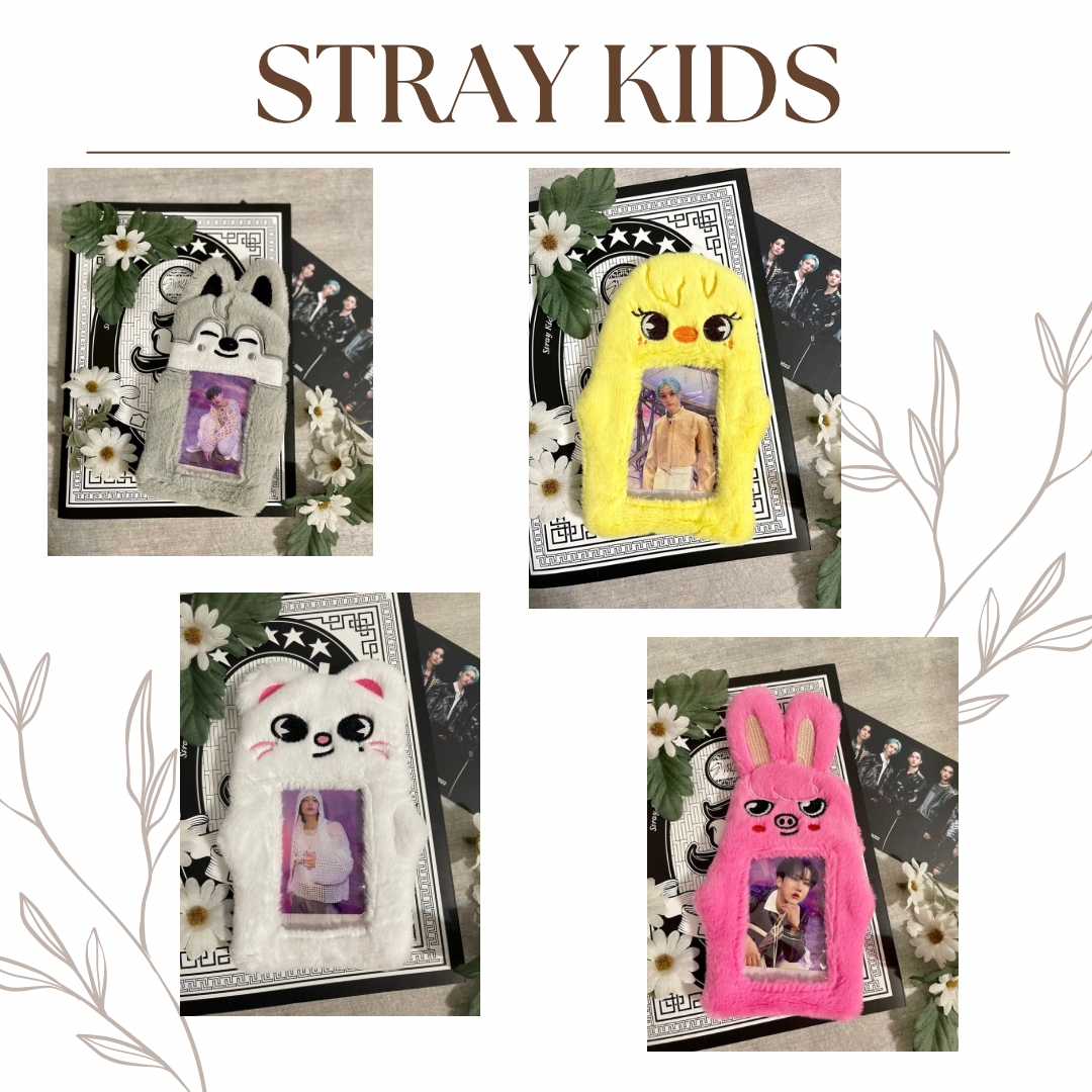 Stray Kids SKZOO Plush Photocard Holder