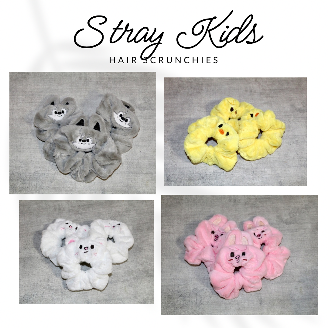 Stay Kids SKZOO Hair Scrunchies
