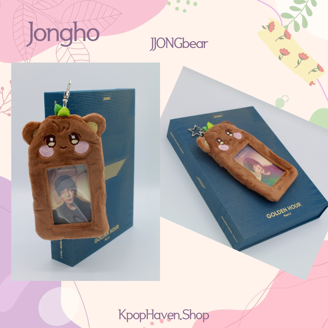 ATEEZ ANITEEZ Plush Photocard Holders