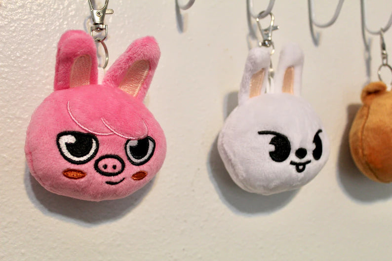 Stray Kids SKZOO Plushy Keychains