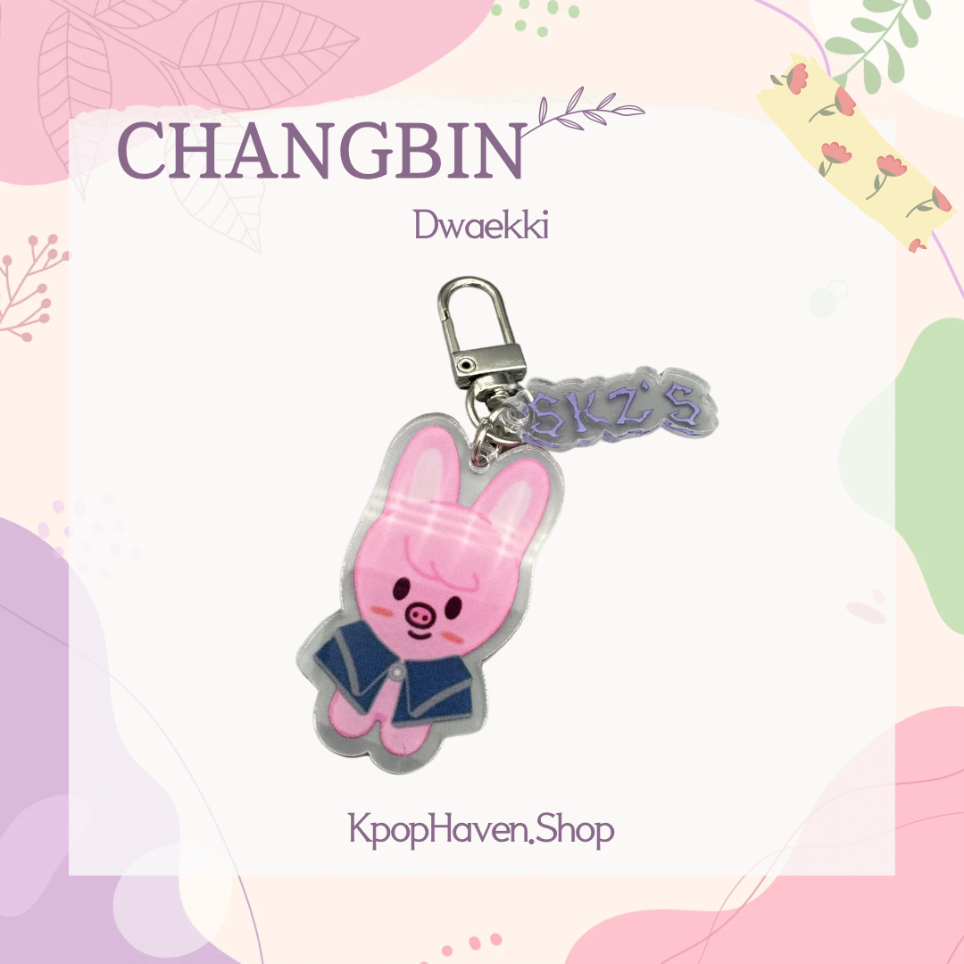 Stray Kids SKZOO Magic School Keychain