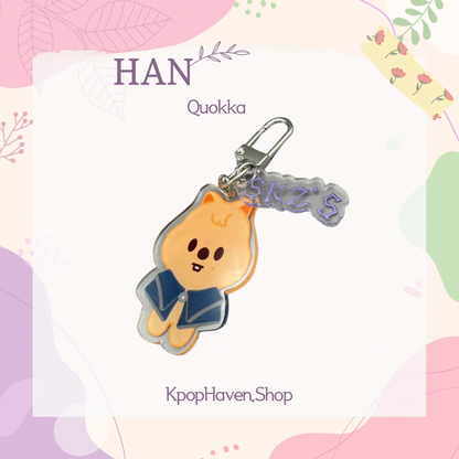 Stray Kids SKZOO Magic School Keychain