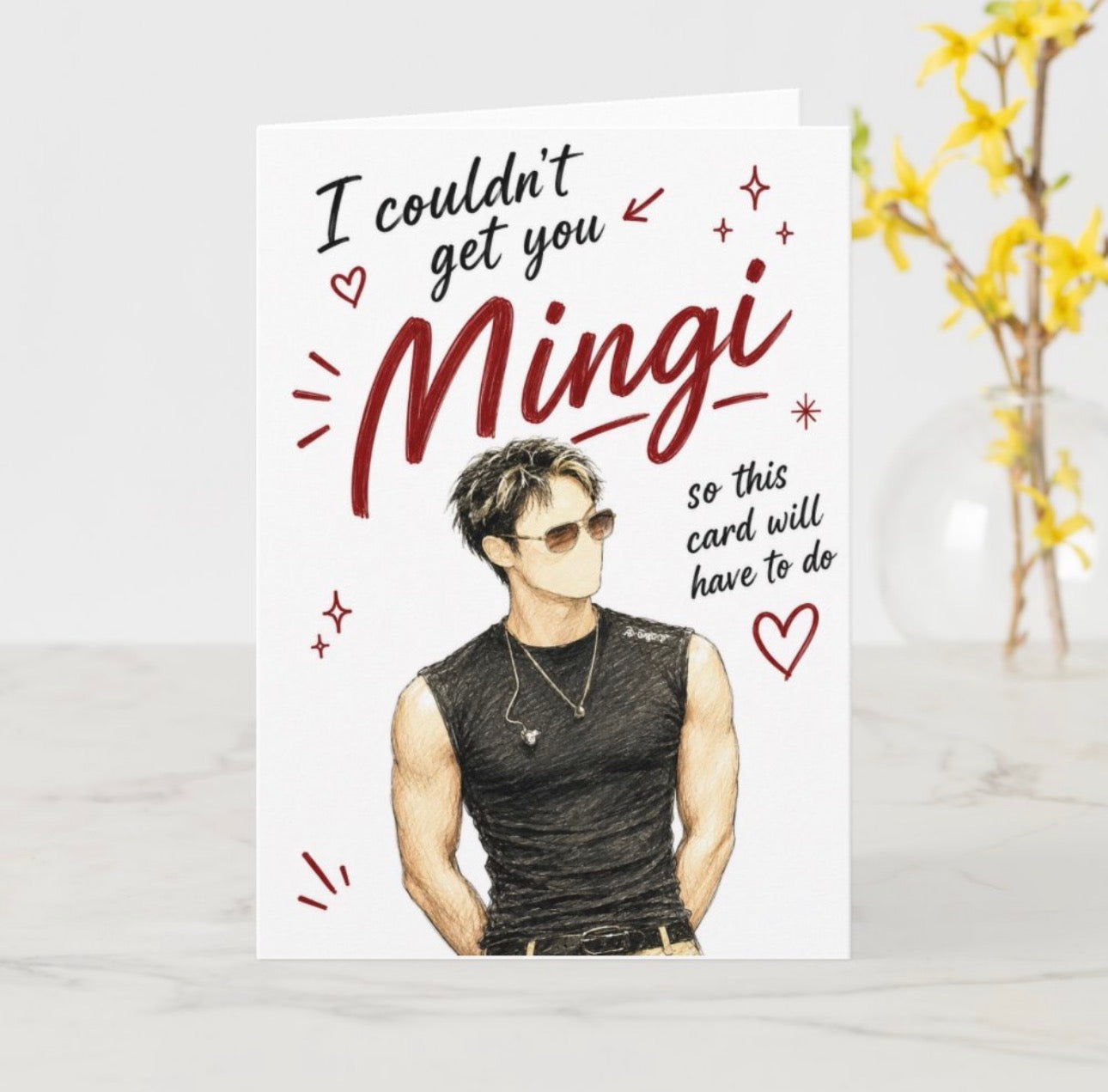 ATEEZ Greeting Cards, Birthday/Holiday Cards 5x7
