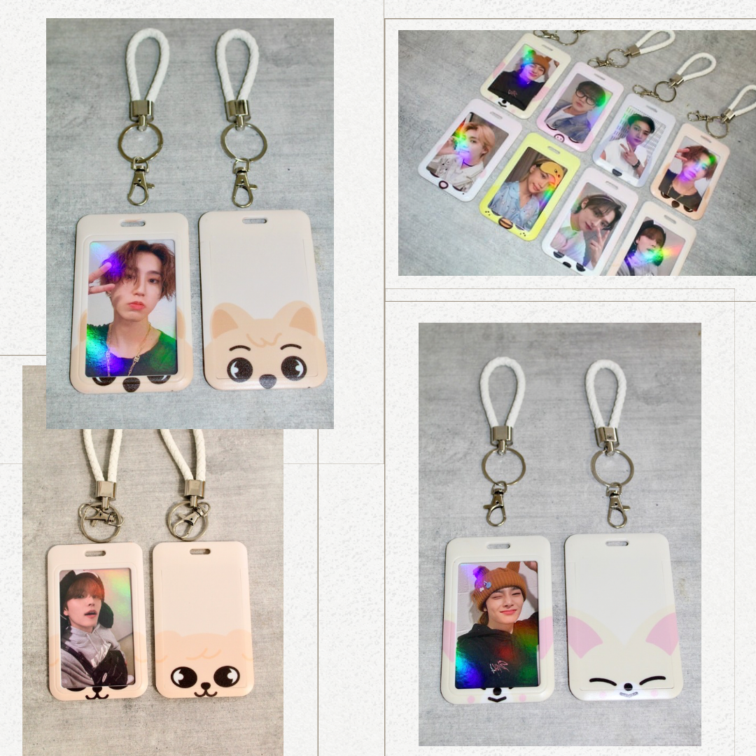 Stray Kids Photocard Holder Keychain - FREE PC Included