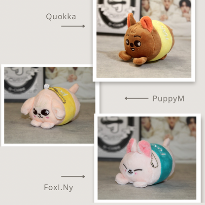 Stray Kids SKZOO Plushy Keychains