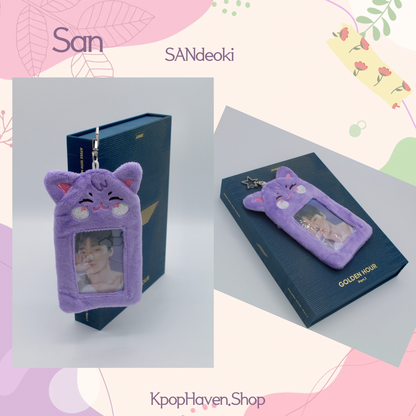 ATEEZ ANITEEZ Plush Photocard Holders