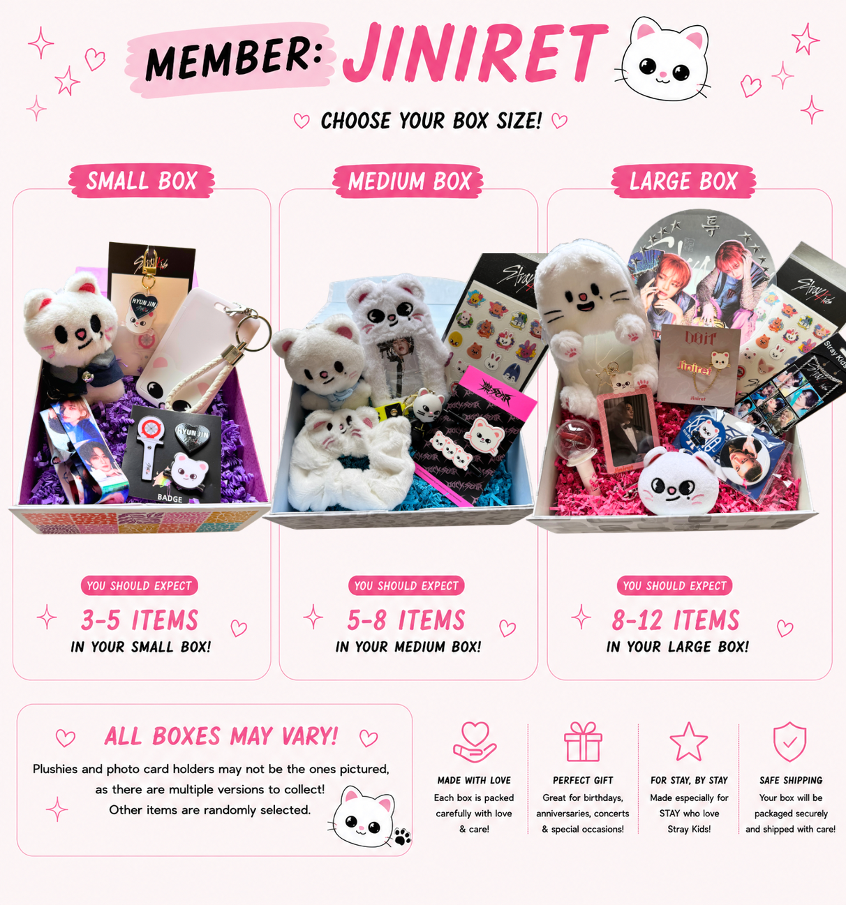 Stray Kids Bias Mystery Boxes