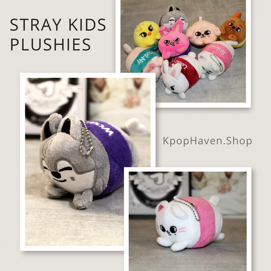 Stray Kids SKZOO Plushy Keychains