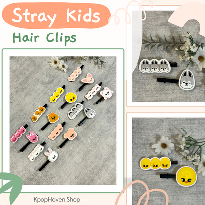 Stay Kids SKZOO Hair Clips