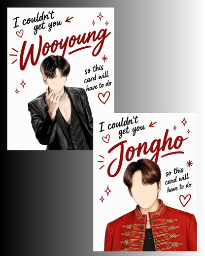 ATEEZ Greeting Cards, Birthday/Holiday Cards 5x7