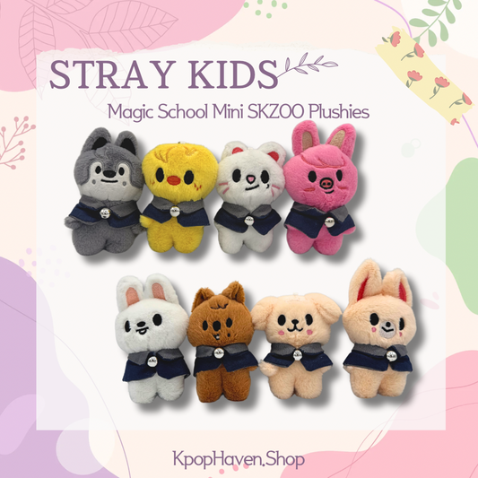 Stray Kids SKZOO Magic School Plush Keychain