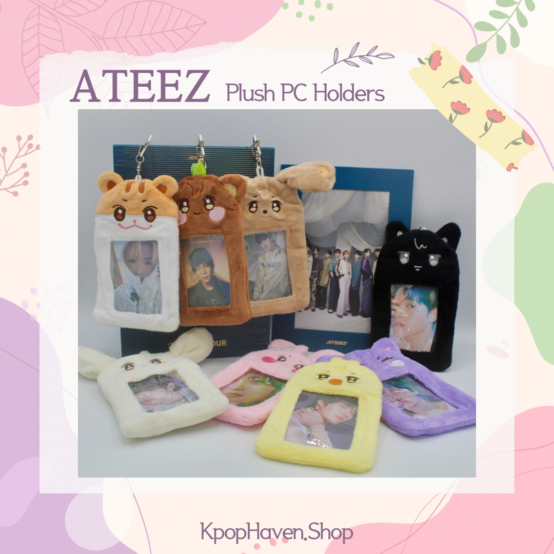 ATEEZ ANITEEZ Plush Photocard Holders