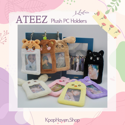 ATEEZ ANITEEZ Plush Photocard Holders