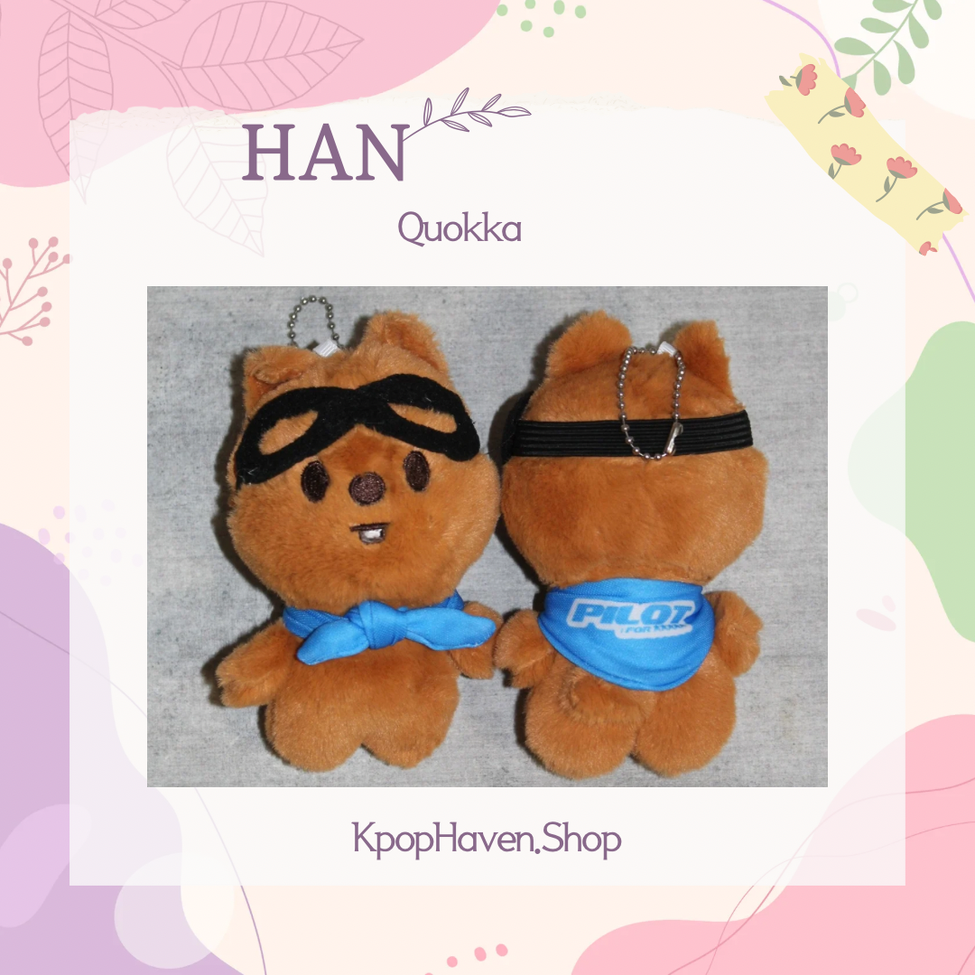 Stray Kids SKZOO Pilot Plushy Keychain