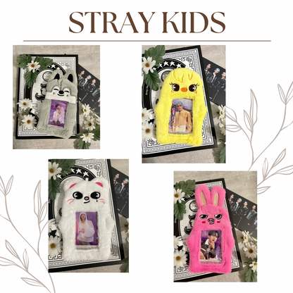 Stray Kids SKZOO Plush Photocard Holder