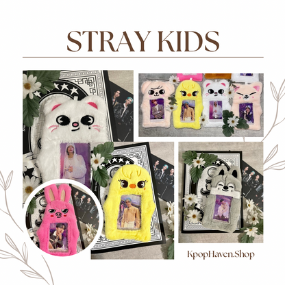 Stray Kids SKZOO Plush Photocard Holder
