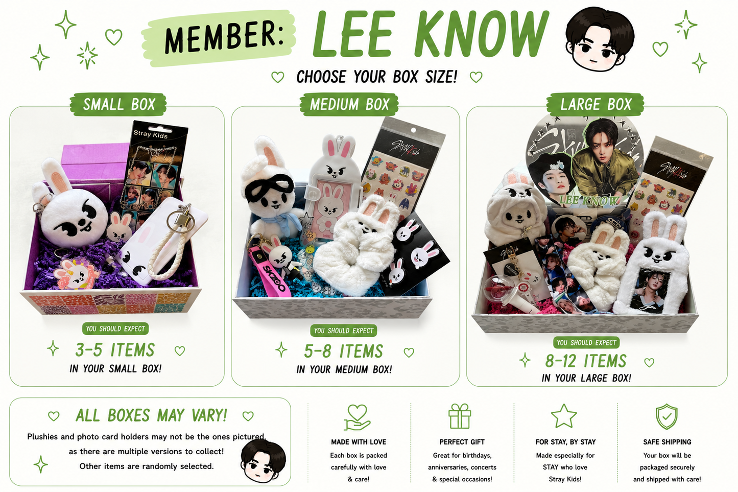 Stray Kids Bias Mystery Boxes
