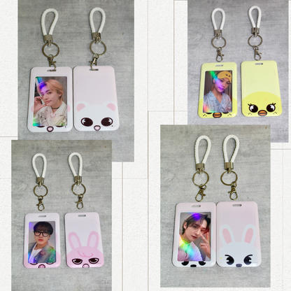 Stray Kids Photocard Holder Keychain - FREE PC Included