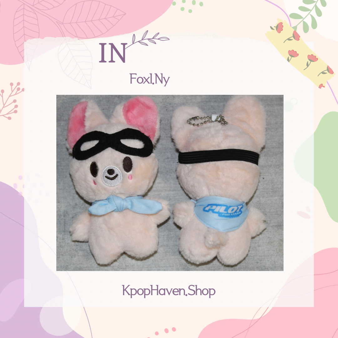 Stray Kids SKZOO Pilot Plushy Keychain