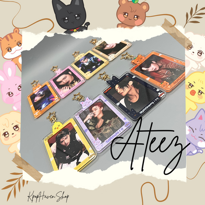 ATEEZ ANITEEZ Acrylic Photocard Holders