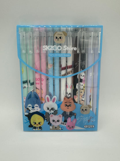 Stray Kids SKZOO Pen Set- Erasable 12 pack