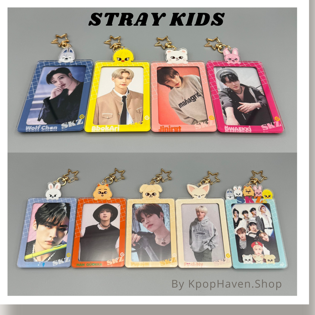 Stray Kids Photocard Holder - FREE PC Included
