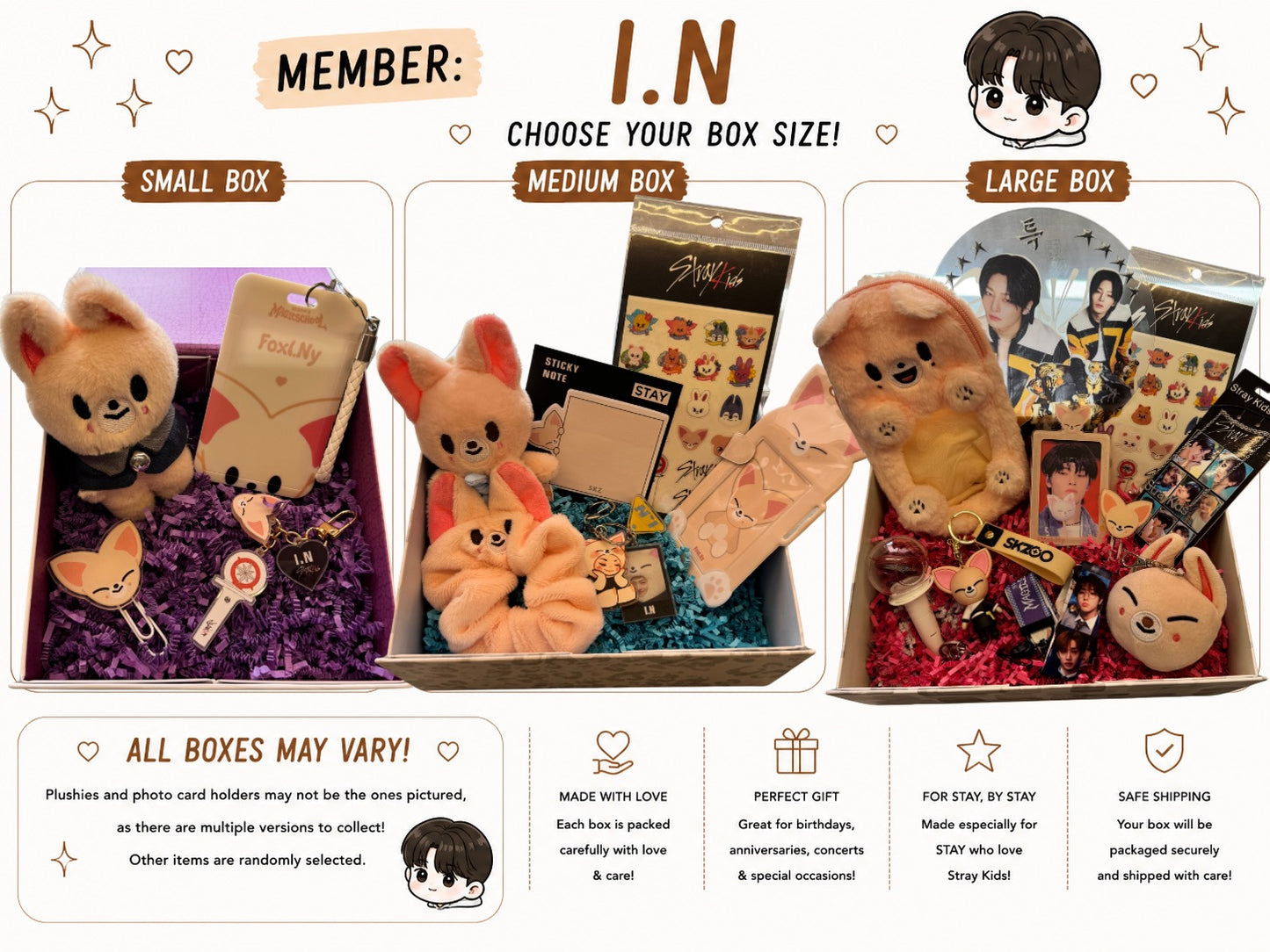 Stray Kids Bias Mystery Boxes