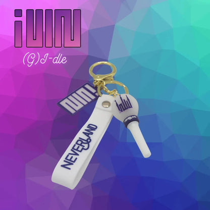 Kpop Silicone Keychains, ATEEZ, SVT, Enhypen, (G)I-dle, EXO, Aespa, ITZY, TXT