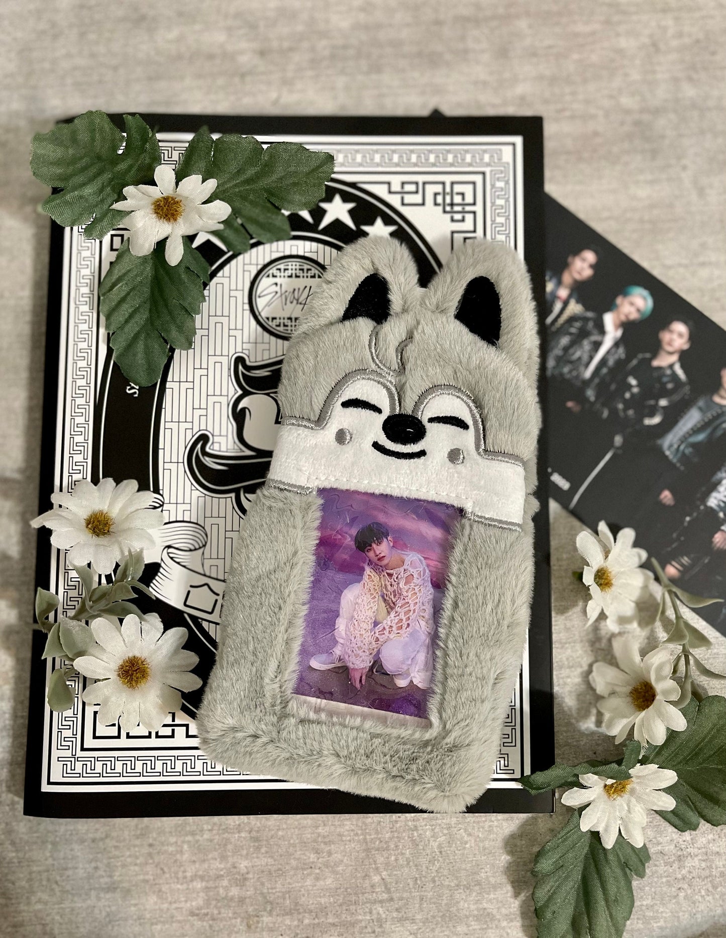 Stray Kids SKZOO Plush Photocard Holder