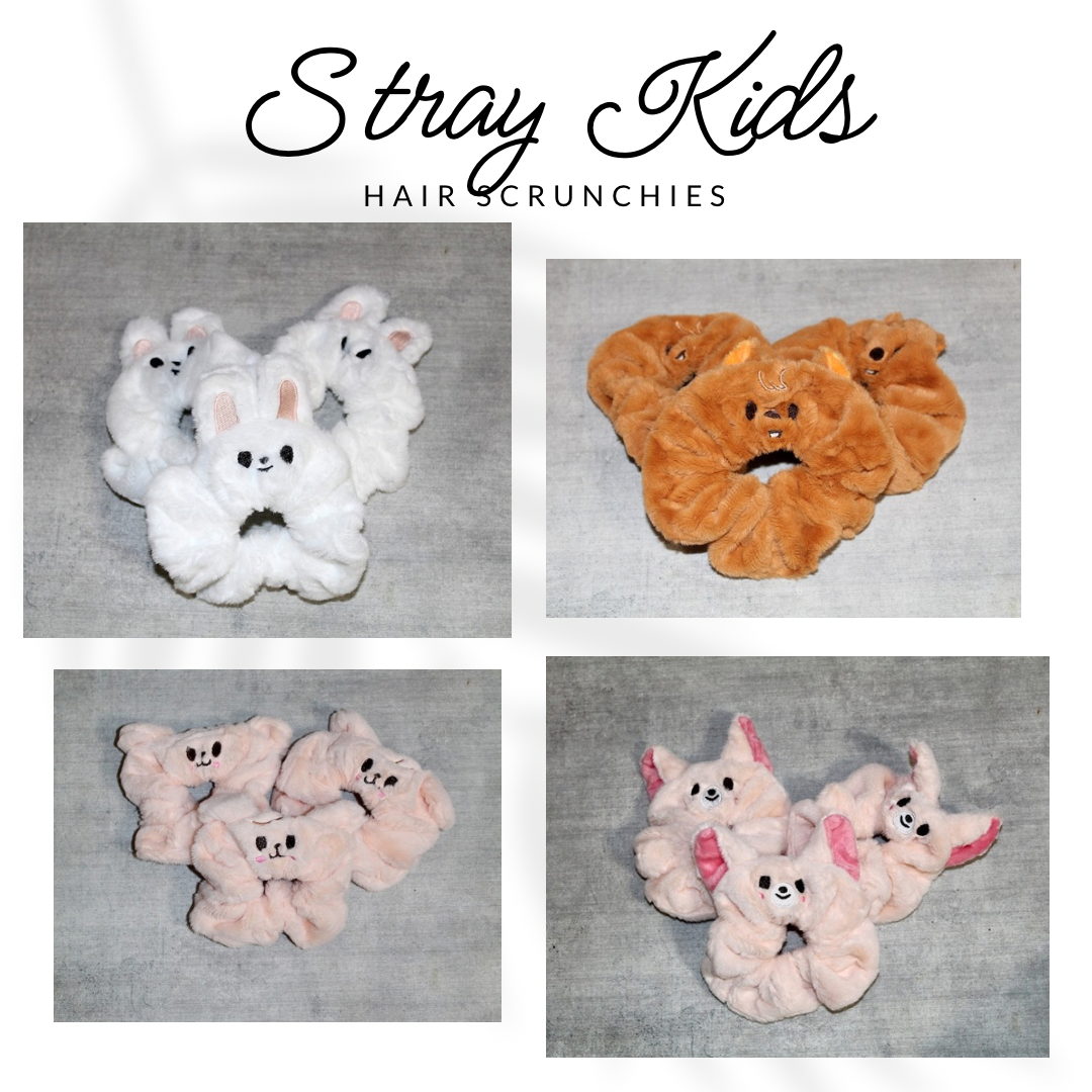 Stay Kids SKZOO Hair Scrunchies