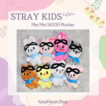 Stray Kids SKZOO Pilot Plushy Keychain