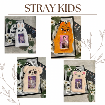 Stray Kids SKZOO Plush Photocard Holder