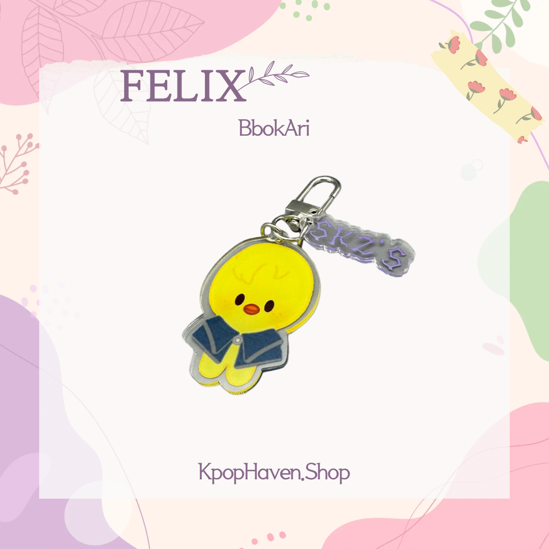 Stray Kids SKZOO Magic School Keychain