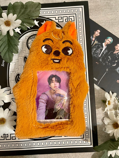 Stray Kids SKZOO Plush Photocard Holder