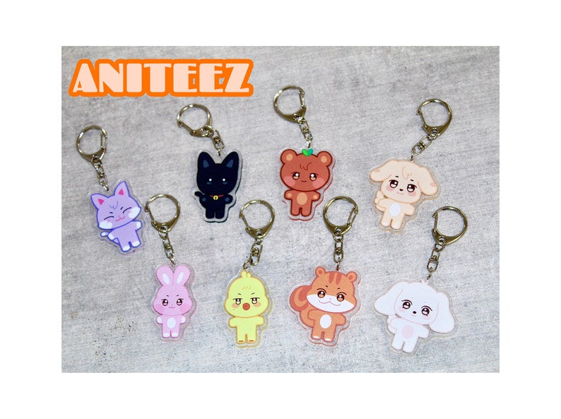 Aniteez Keychains Products – Kpop Haven