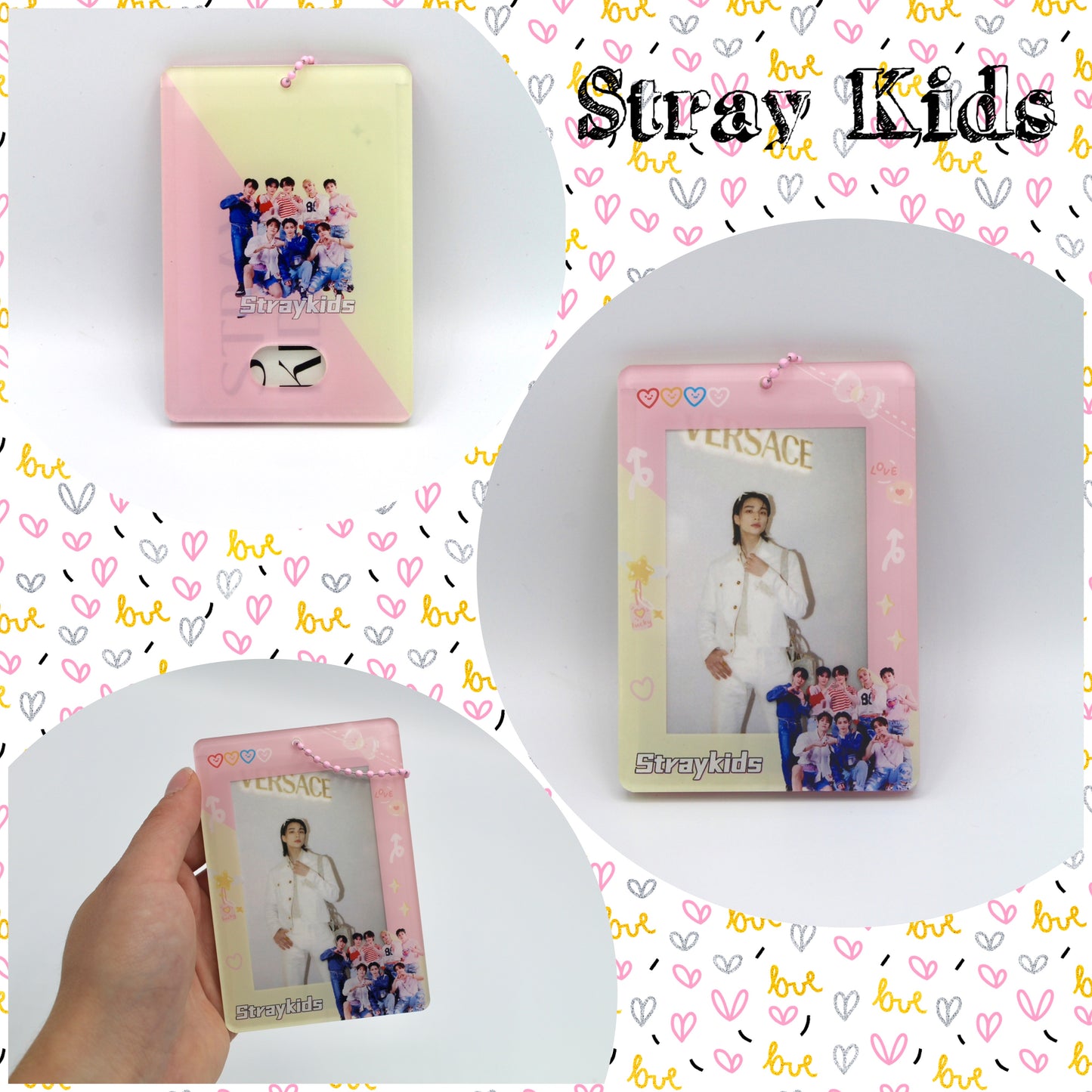 KPOP Acrylic Photo Card Holders