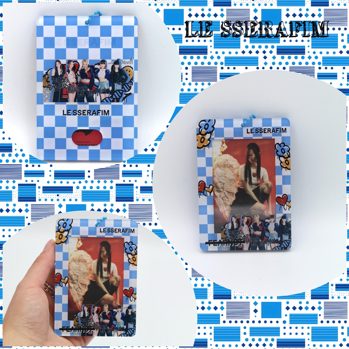 KPOP Acrylic Photo Card Holders