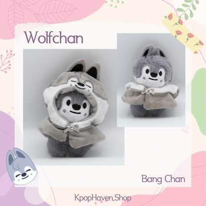 Stray Kids SKZOO Plush Keychain with SKZOO Hood