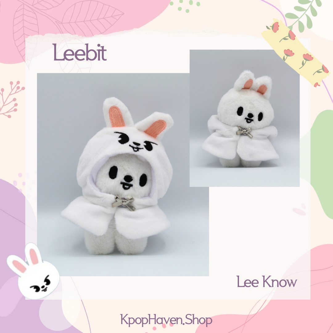 Stray Kids SKZOO Plush Keychain with SKZOO Hood