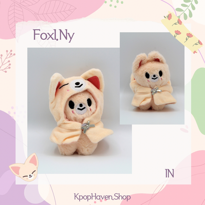 Stray Kids SKZOO Plush Keychain with SKZOO Hood