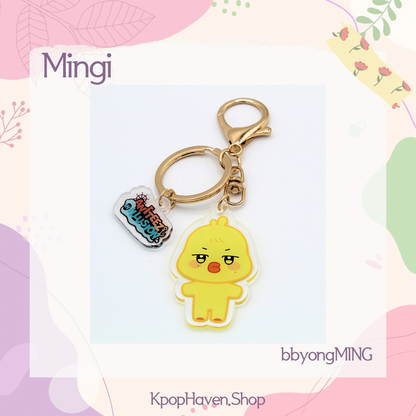 ATEEZ Aniteez Keychains, Acrylic