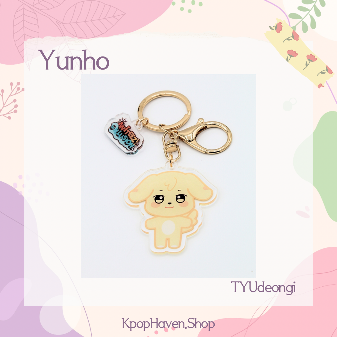 ATEEZ Aniteez Keychains, Acrylic