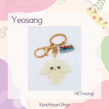 ATEEZ Aniteez Keychains, Acrylic