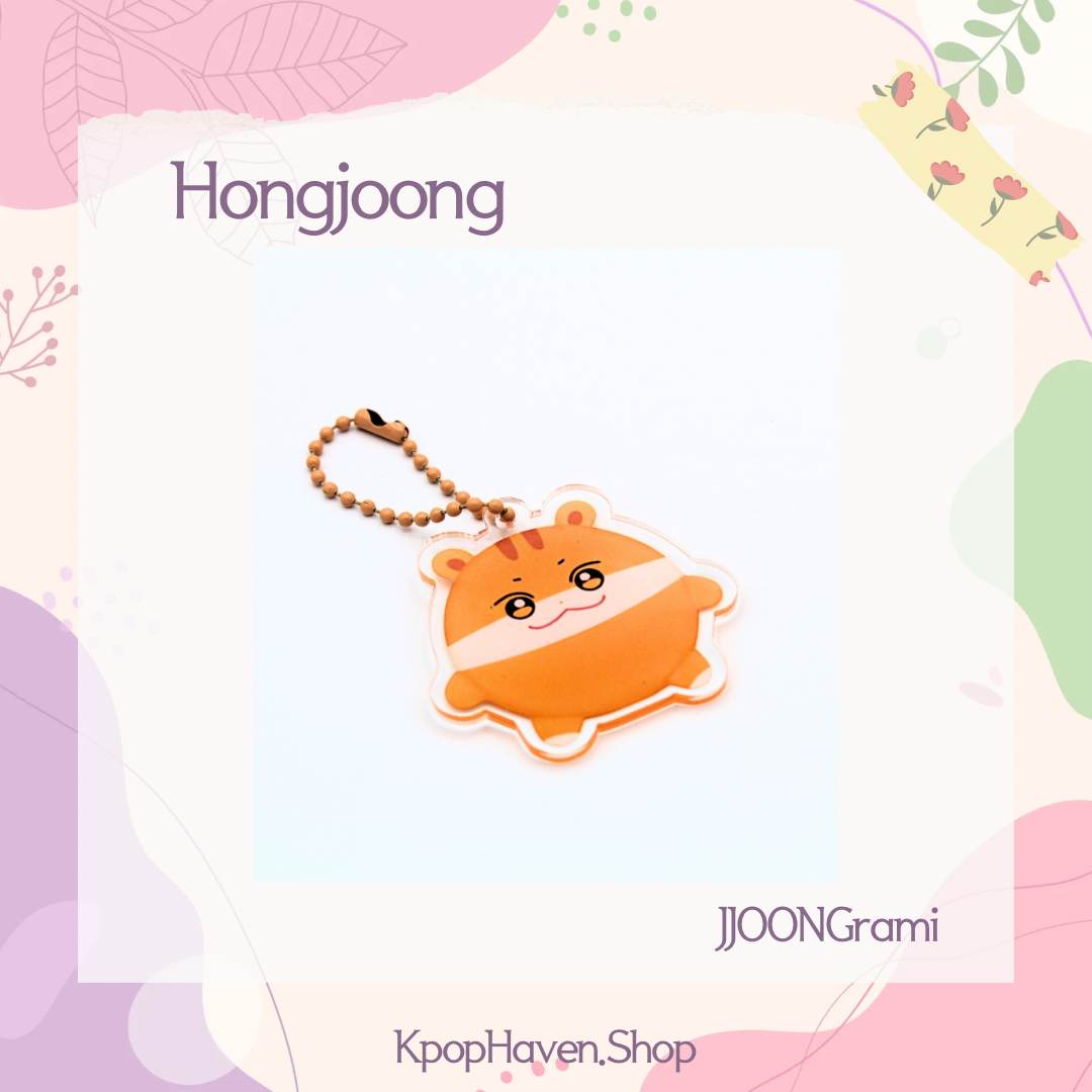 ATEEZ Aniteez Keychains, Acrylic