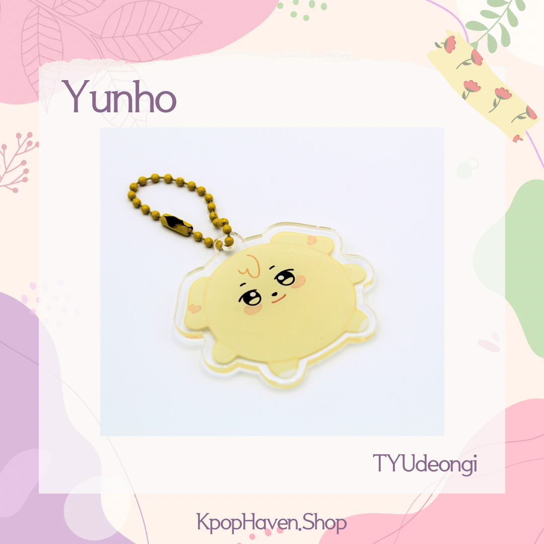 ATEEZ Aniteez Keychains, Acrylic