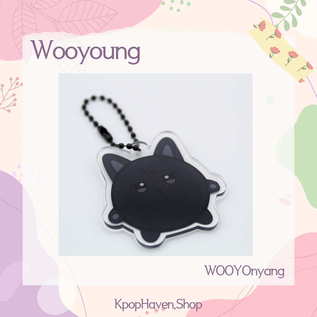 ATEEZ Aniteez Keychains, Acrylic