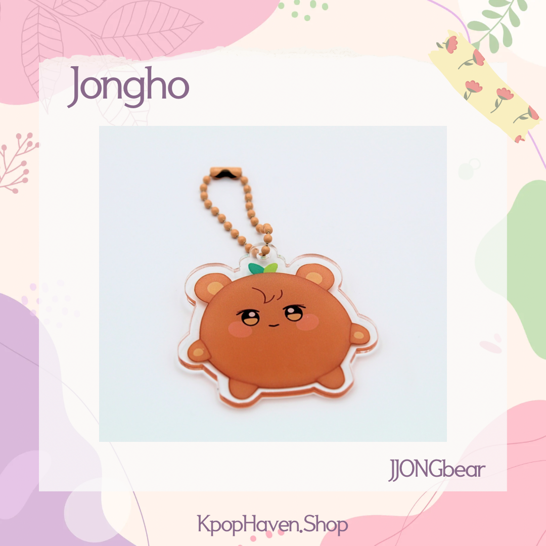 ATEEZ Aniteez Keychains, Acrylic